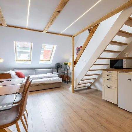 Daire Classy Loft In The Center Of Prag